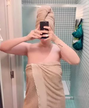 Big Titty Towel Drop