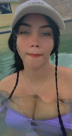 I Get Horny In The Pool Too Often.. It Always Ends Like In This Video Haha, I Think Another Girl Saw Me Recording This Video Haha