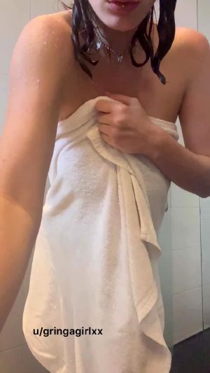 I Got A Huge Surprise For You Underneath My Towel😏