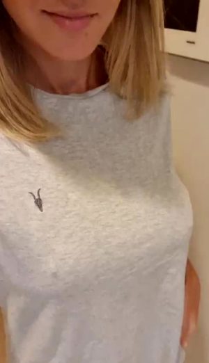 If I Was Your Neighbor Id Always Flash You My Tanned Tits Like This