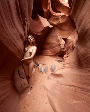 Showing My Slot In The Slot Canyons